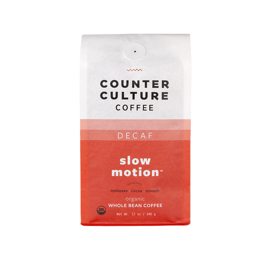 Slow Motion - Decaf 12 oz - Roasted Coffee for Everyday Home Brewing