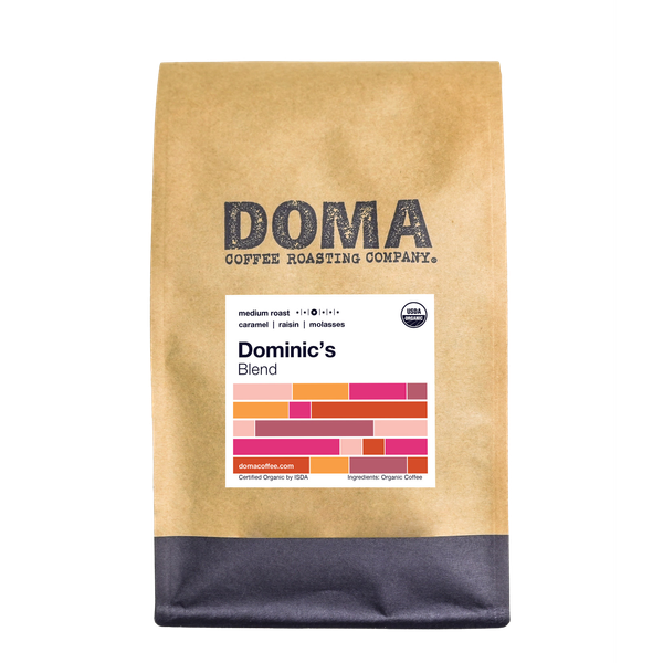 Dominics 2 lb - Roasted Coffee for Everyday Home Brewing