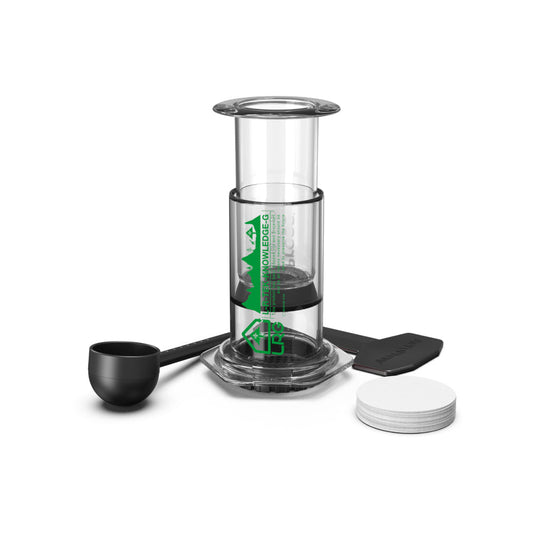 AeroPress Clear Coffee Press - LRG - Coffee Press for Smooth Everyday Brewing