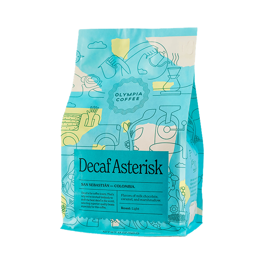 Decaf Asterisk 2 lb - Roasted Coffee for Everyday Home Brewing