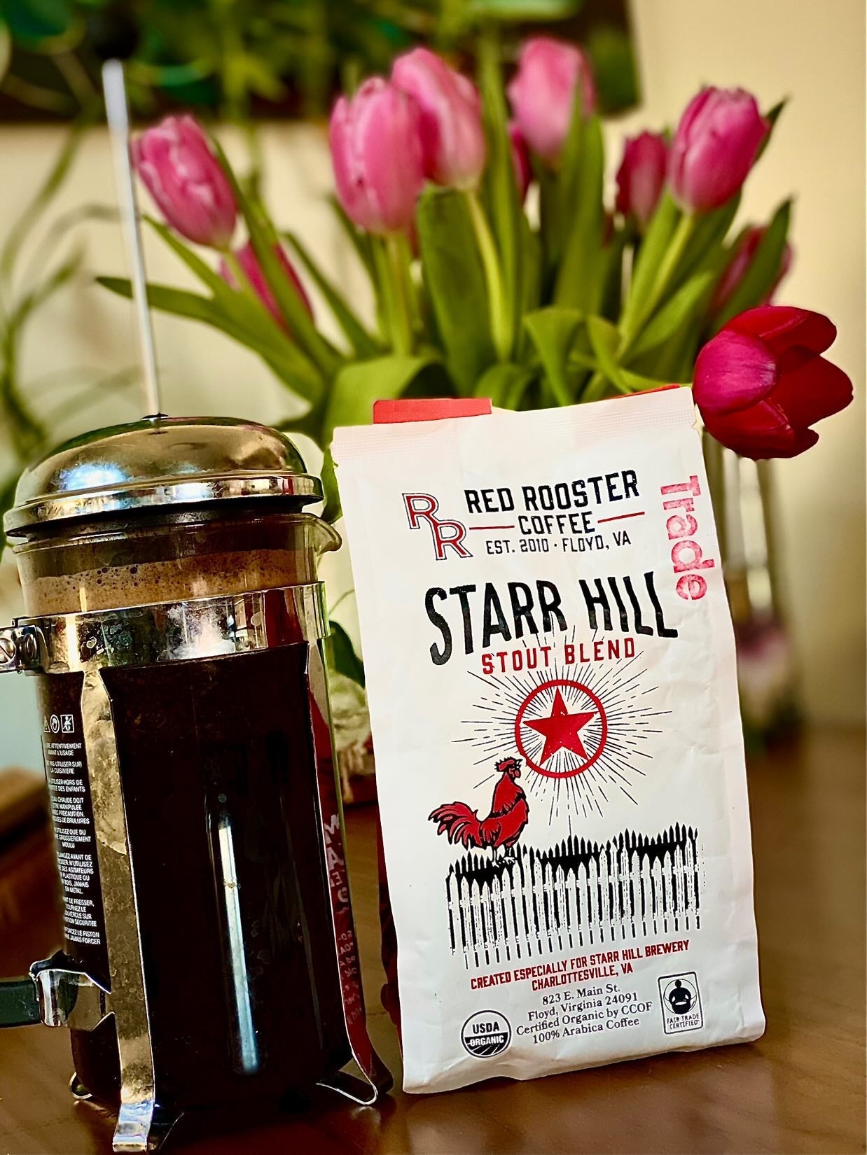 Organic Starr Hill Stout Blend - Roasted Coffee for Everyday Home Brewing