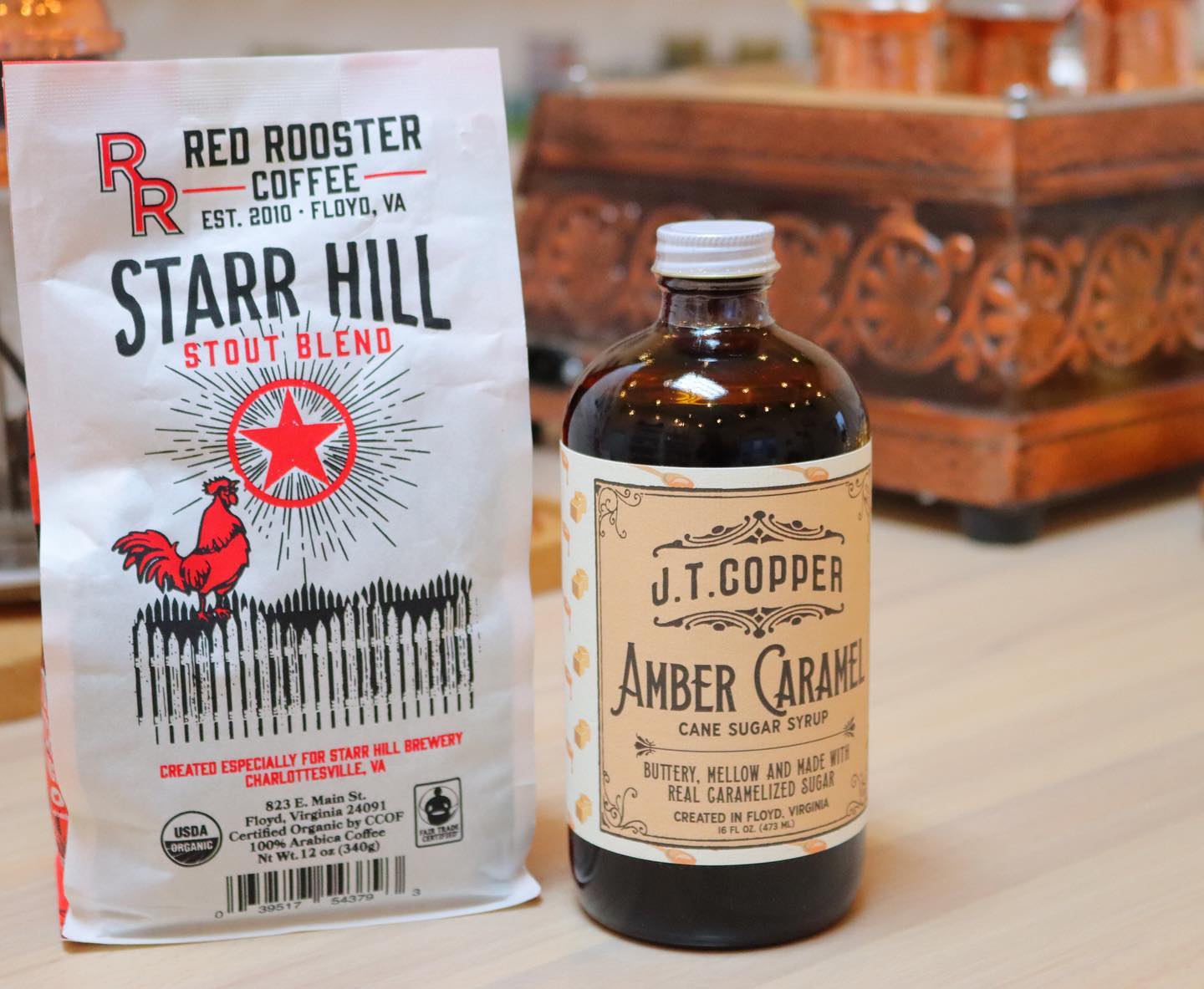 Organic Starr Hill Stout Blend - Roasted Coffee for Everyday Home Brewing
